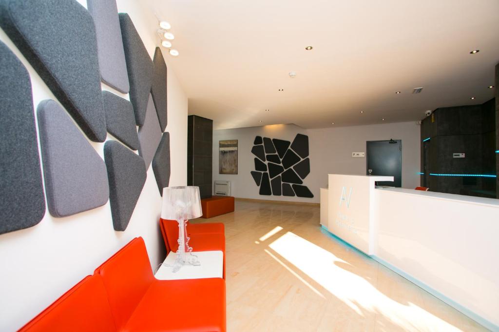 TV a/nebo společenská místnost v ubytování Apartamentos Fuengirola Playa