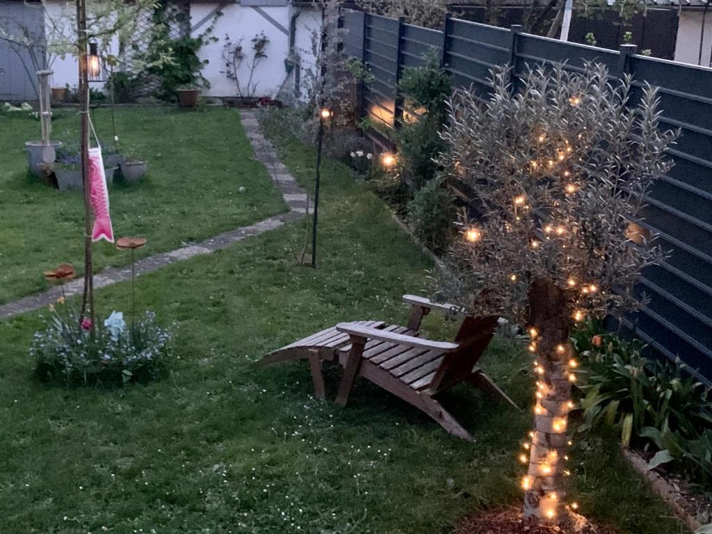 Vonkajšia záhrada v ubytovaní La maison Cattleya