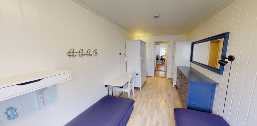 TV a/nebo společenská místnost v ubytování Hardanger Hostel B&B