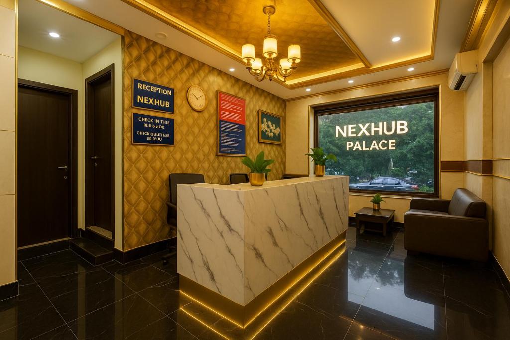 Certifikát, hodnocení, plakát nebo jiný dokument vystavený v ubytování Nexhub Axis- Sector 39 Medanta