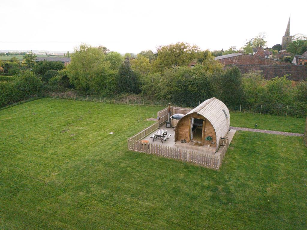 Zahrada ubytování Saxon Meadow by Wigwam Holidays