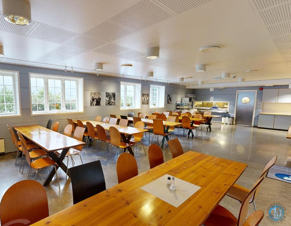 Restaurace v ubytování Hardanger Hostel B&B
