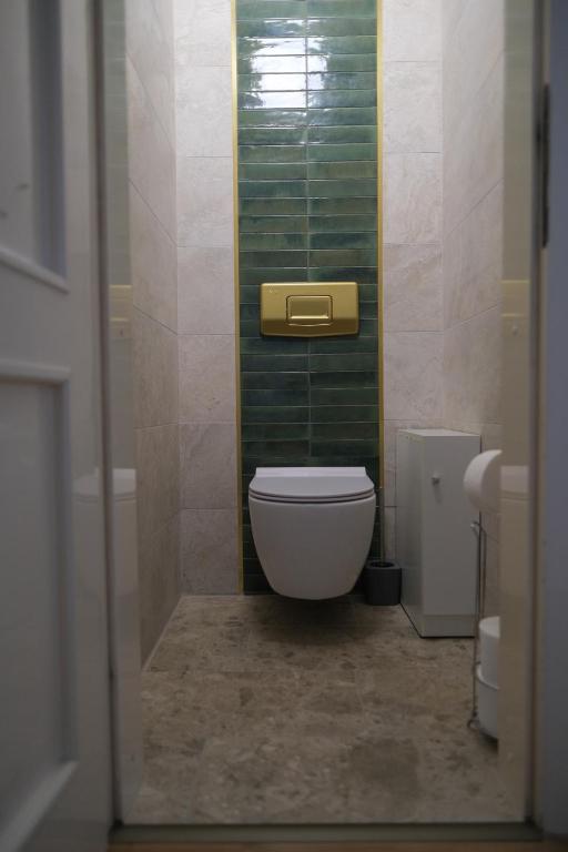 Kúpeľňa v ubytovaní Central Apartman, Belváros Lakás