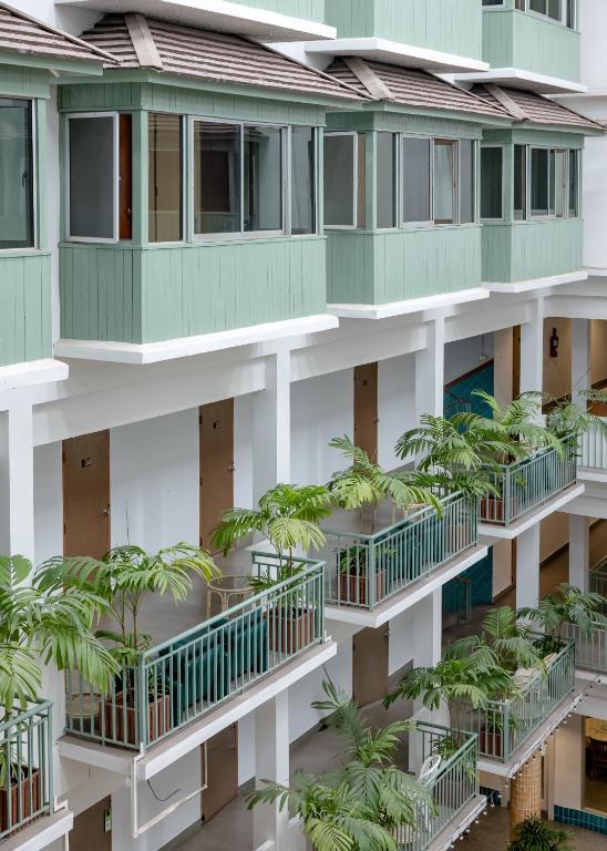 Balkón nebo terasa v ubytování Dhevaraj Hotel