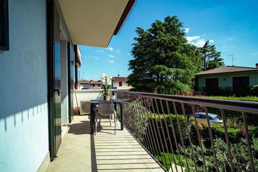 Balkón nebo terasa v ubytování Acqua Resorts