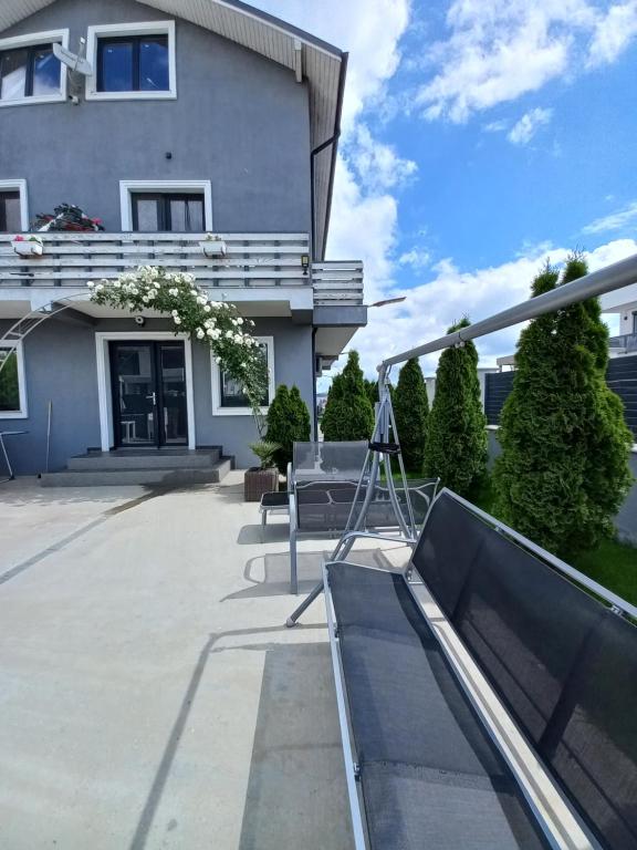 Balkón nebo terasa v ubytování Casa Izabela