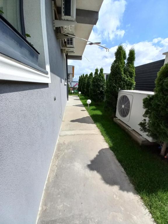 Budova, kde se ubytování v soukromí nachází
