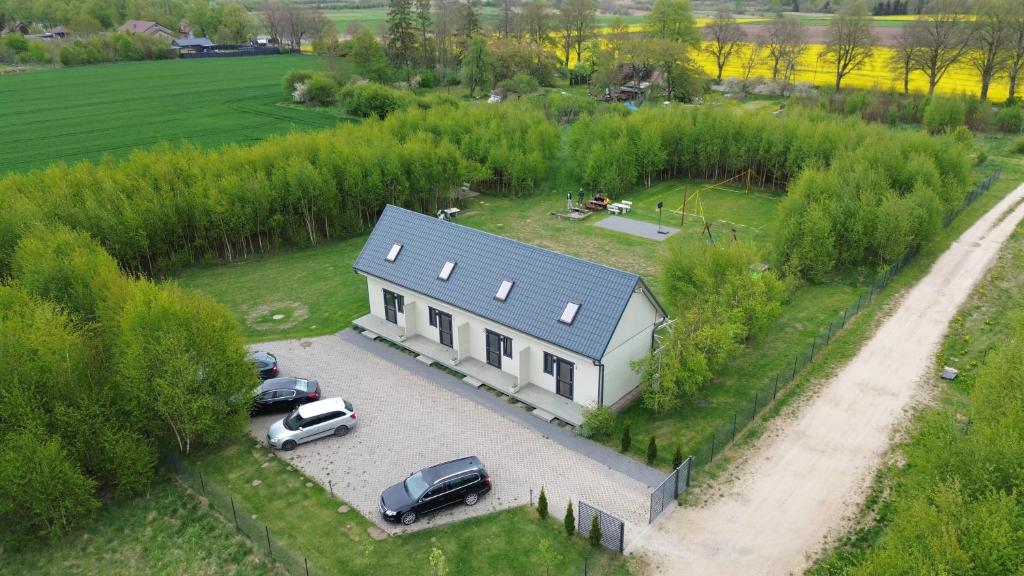Naturlandskabet i nærheden af feriehuset