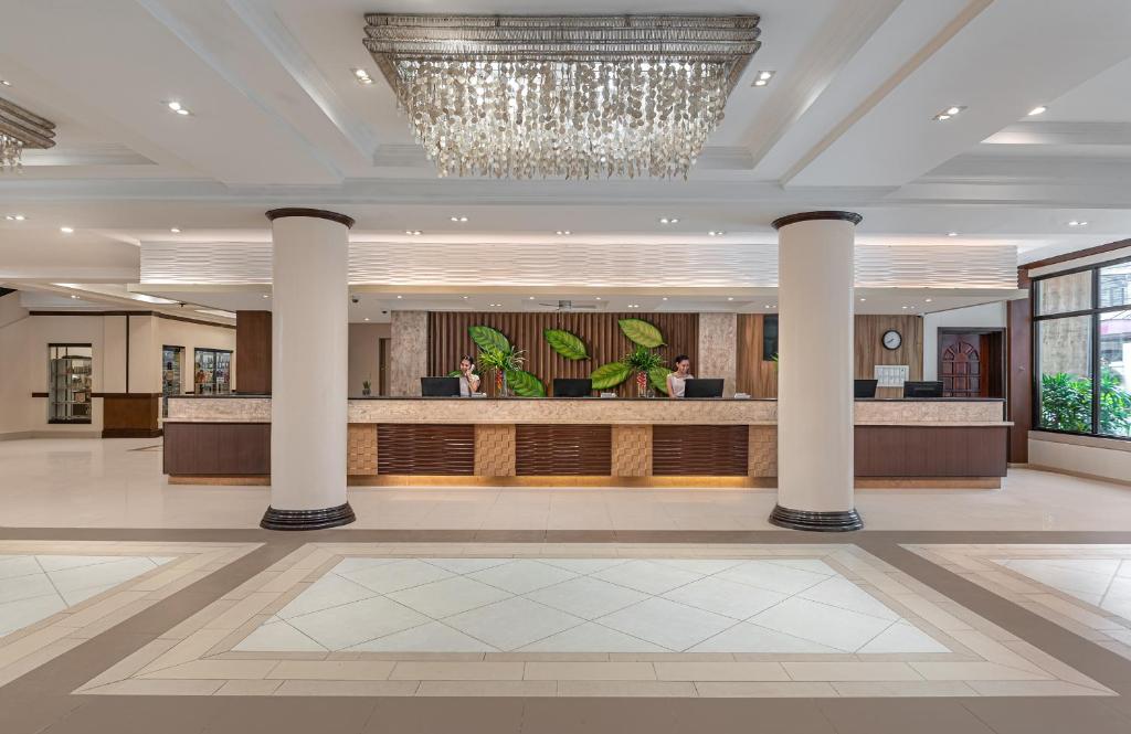 Vstupní hala nebo recepce v ubytování Henann Garden Resort