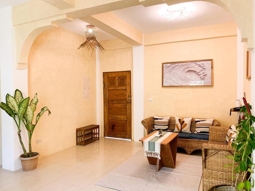 Posezení v ubytování Kalija Homestay