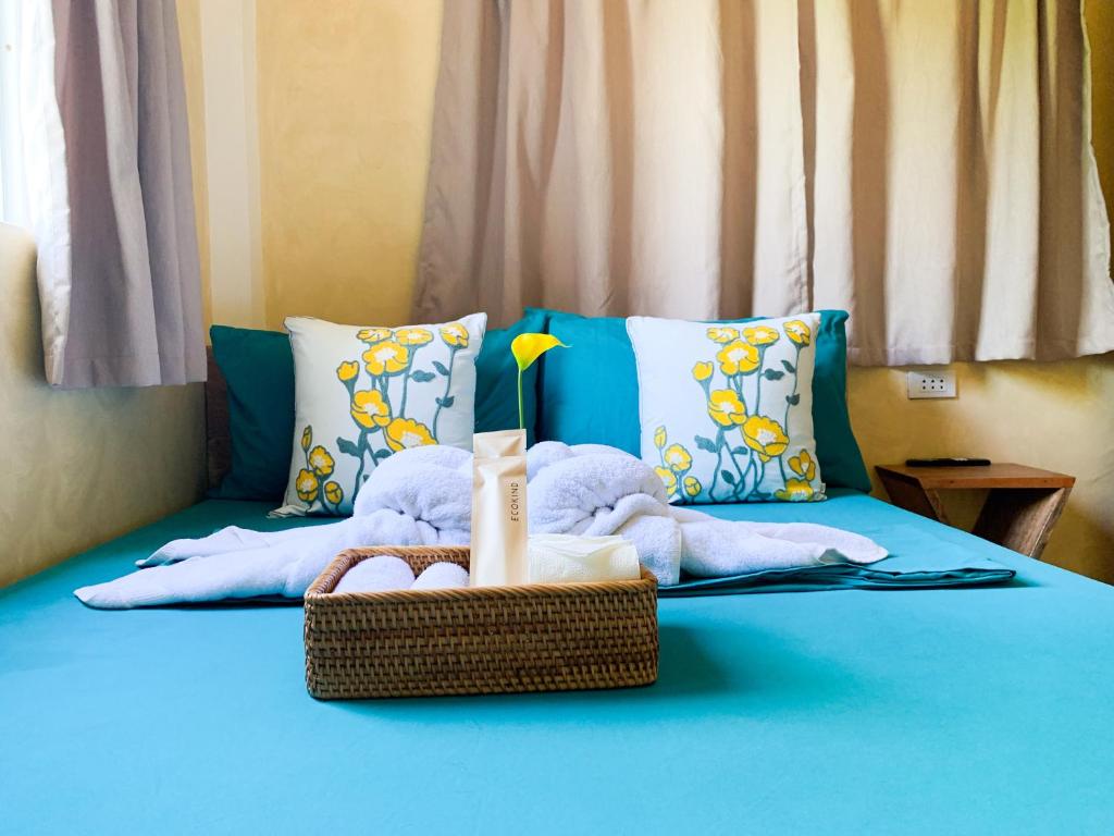 Postel nebo postele na pokoji v ubytování Kalija Homestay