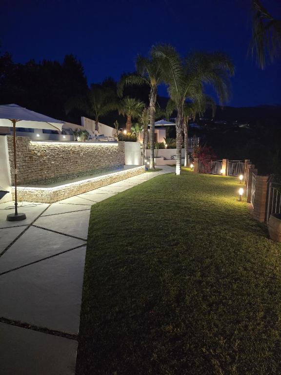 Zahrada ubytování Principe Edoardo Spa Relais