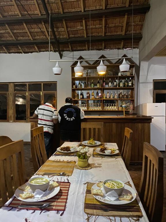 Cibo presso il lodge o nelle vicinanze