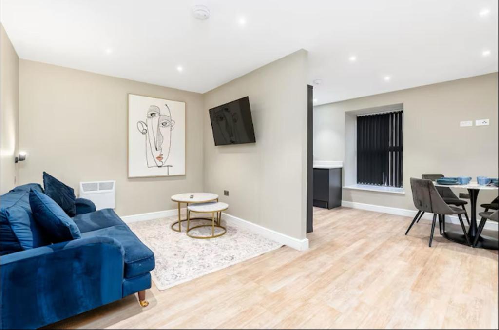 Istumisnurk majutusasutuses The Executive Retreat 3Bed2Bath 55inch TV Central Leeds