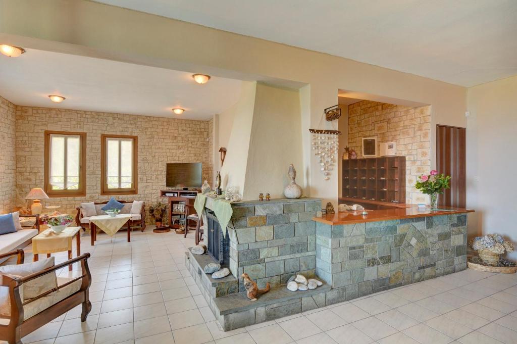 Posezení v ubytování Hotel Agnadi - Horefto