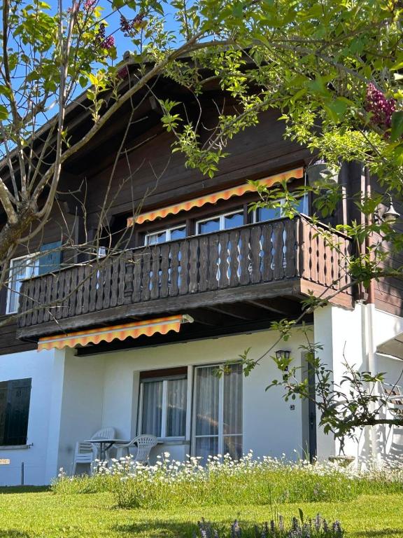 Zahrada ubytování Chalet Mon Abri