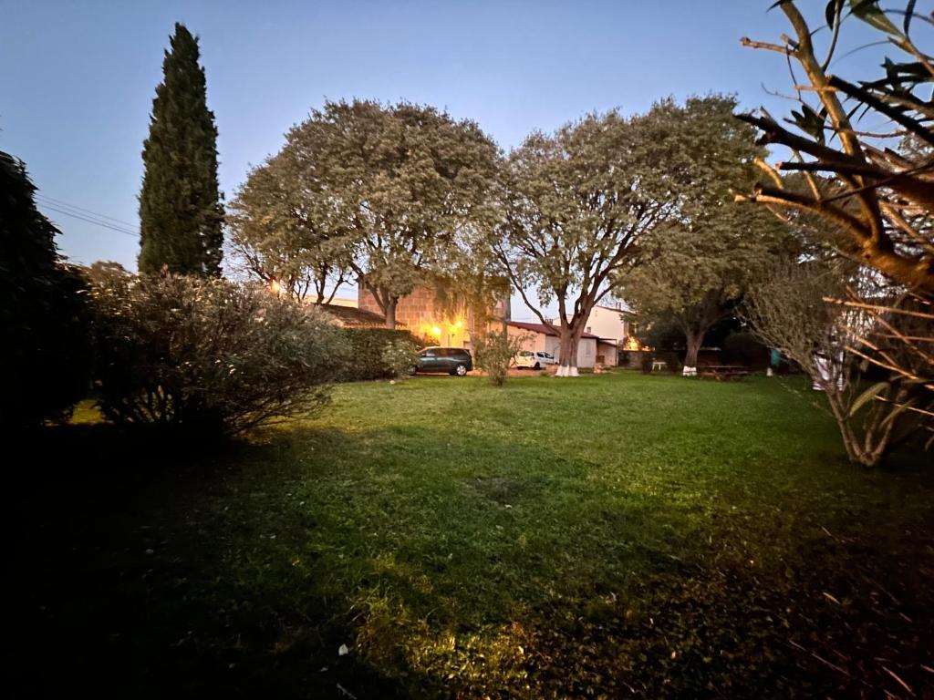 Zahrada ubytování Le vieux Moulin