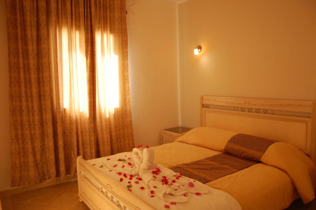Postel nebo postele na pokoji v ubytování Residence CHAHD