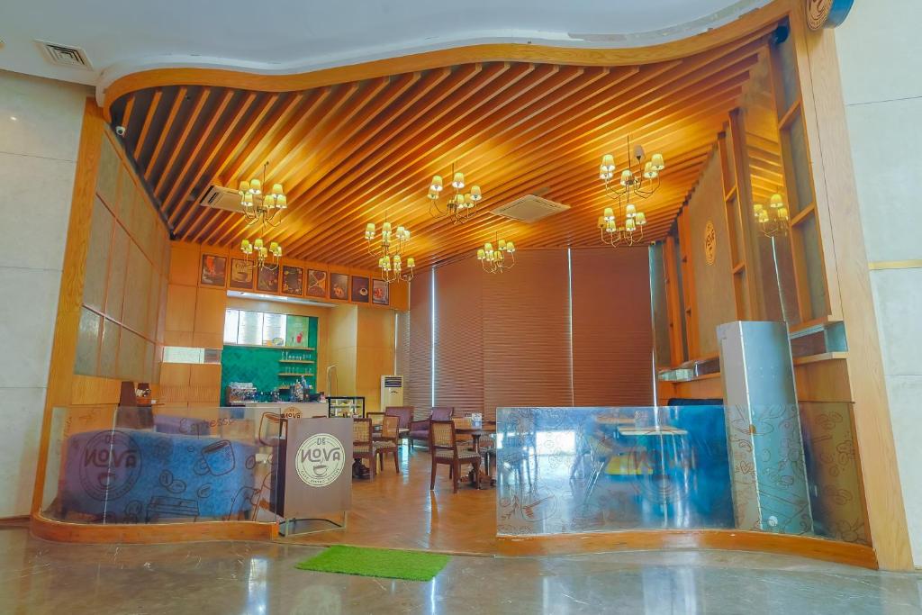 Restaurace v ubytování Hotel Livbox at Supernova