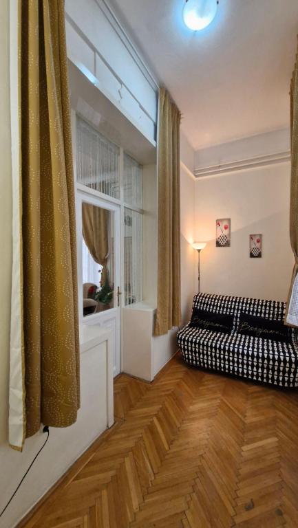 Posteľ alebo postele v izbe v ubytovaní River Center Apartment