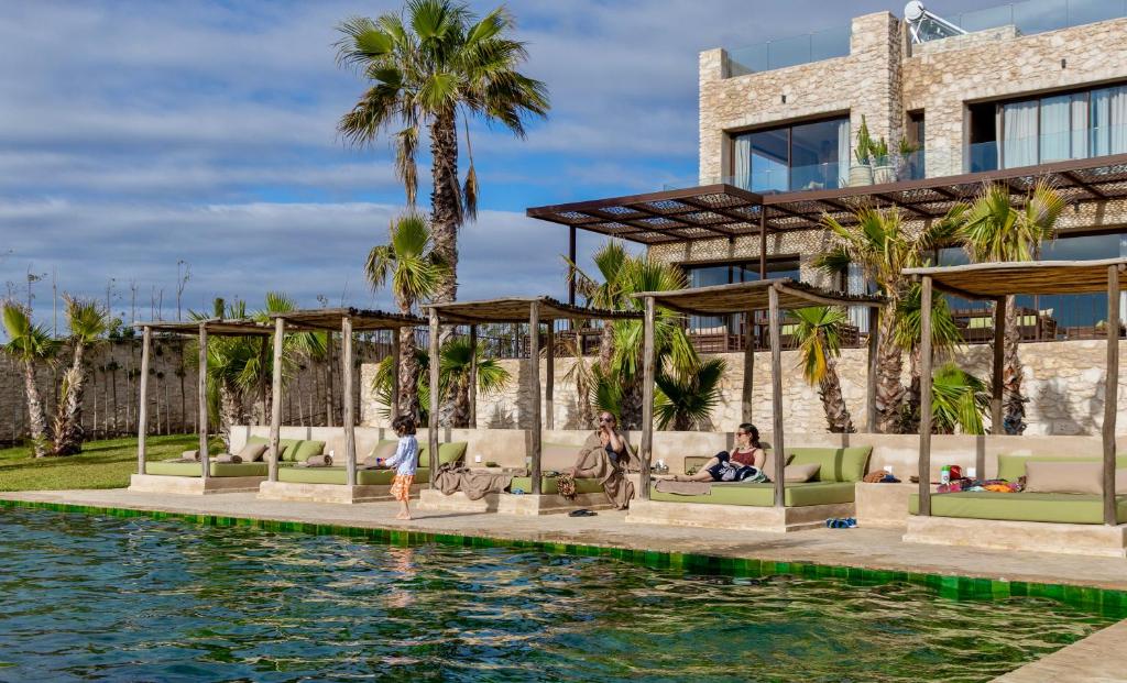 Bazén v ubytování Zayyna hôtel de charme Essaouira nebo v jeho okolí