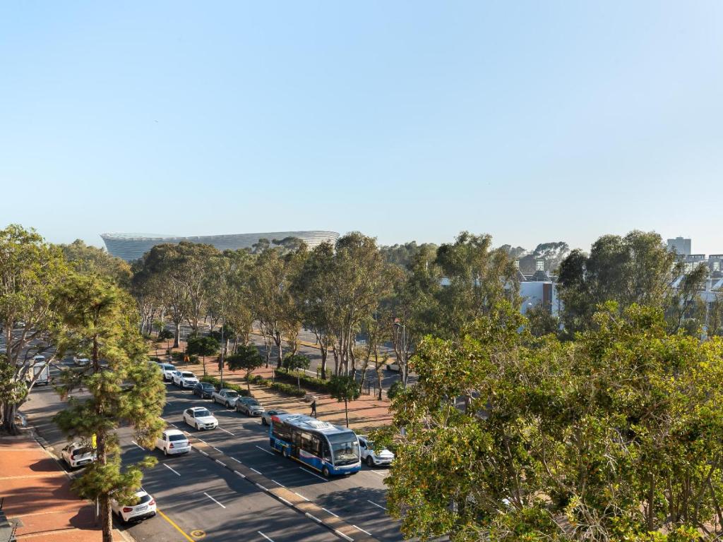 Naturlandskabet i nærheden af lejligheden