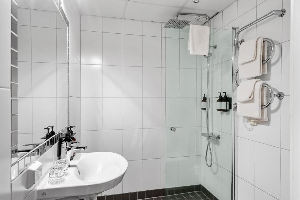Koupelna v ubytování Karlskrona Stadshotell, Best Western Signature Collection