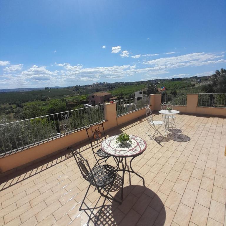 Balkón alebo terasa v ubytovaní B&B Villa Sant'Antonio