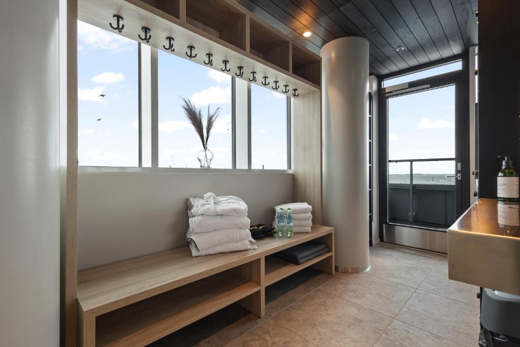 Unity Helsinki - A Studio Hotel客房内的一张或多张床位