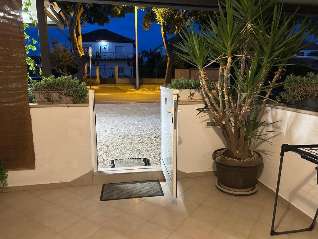 Patio alebo iná vonkajšia časť ubytovania Studio Mare