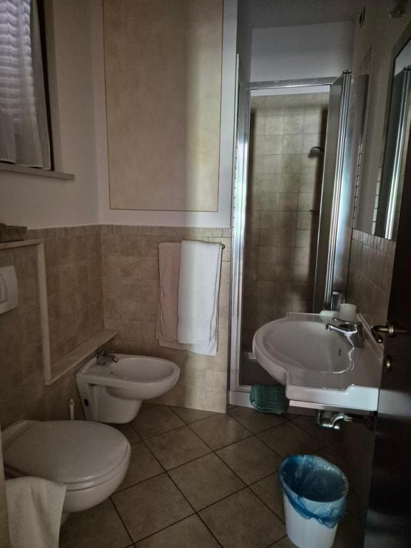Koupelna v ubytování Villa Bigio