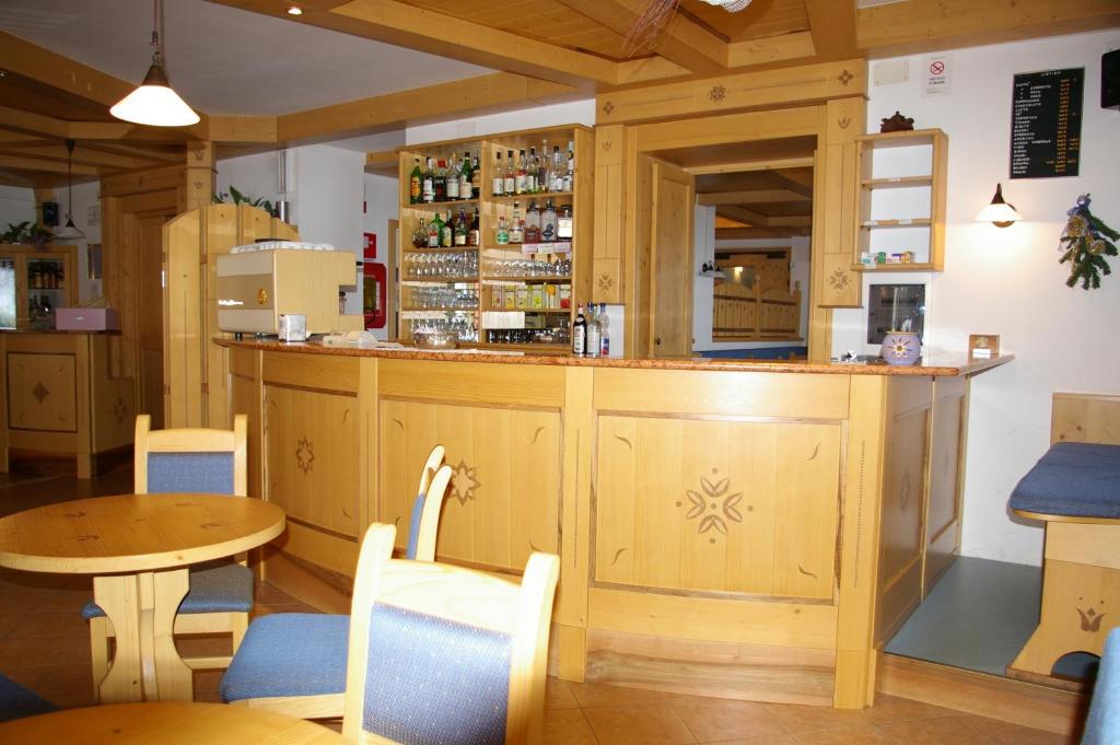 Lounge nebo bar v ubytování Hotel Zanella