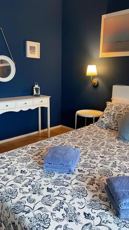 Postel nebo postele na pokoji v ubytování La Pecora Nera B&B