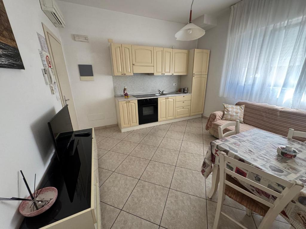 Kuchyň nebo kuchyňský kout v ubytování Residence VAPORE