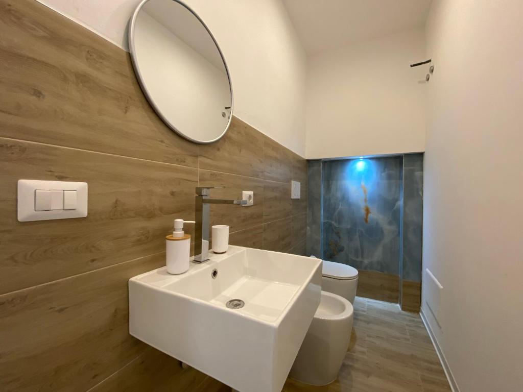 Koupelna v ubytování Isid'Oro Rooms