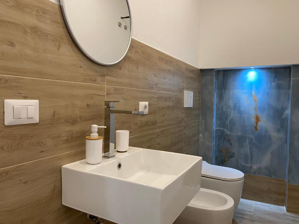 Koupelna v ubytování Isid'Oro Rooms