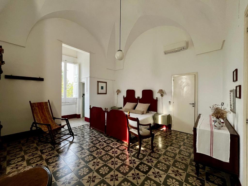 Posezení v ubytování Casina Grassi