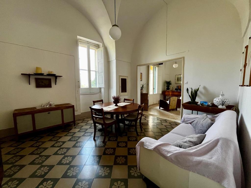 Posezení v ubytování Casina Grassi