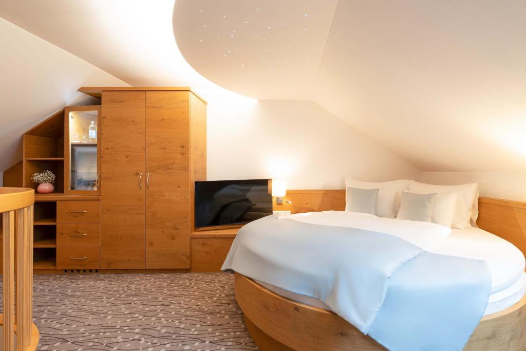 Romantik Hotel Die Gersberg Alm mit Panoramablick auf Salzburg - 9