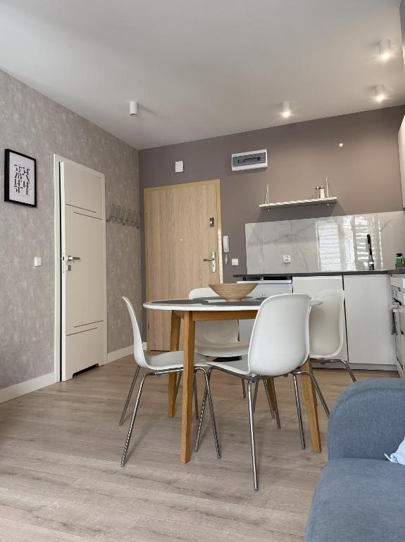 Kuchnia lub aneks kuchenny w obiekcie Apartament Bałtyk - WAP