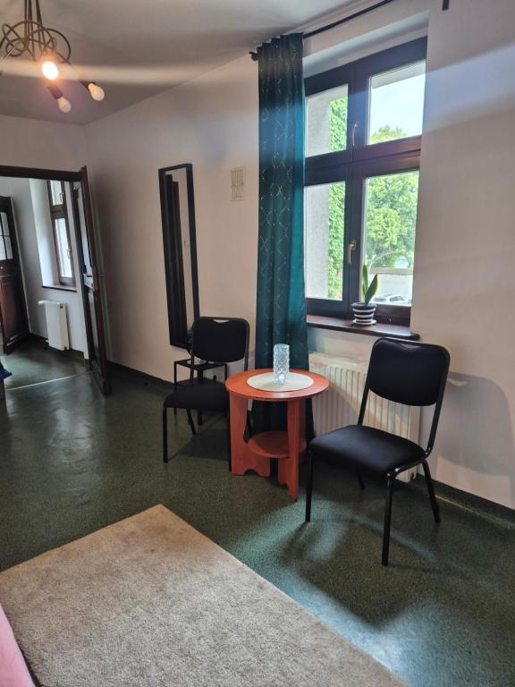 Posezení v ubytování Hostel Dobranocka