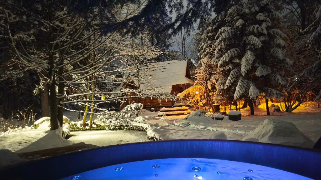 Domek Raj Zakopane v zime