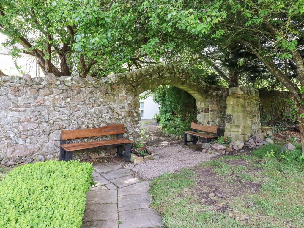 Zahrada ubytování Rose Cottage
