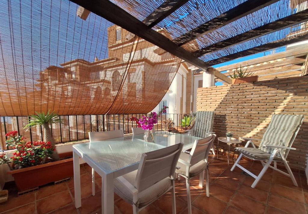 Balkón nebo terasa v ubytování El Mirador "Lujo para 6 personas"