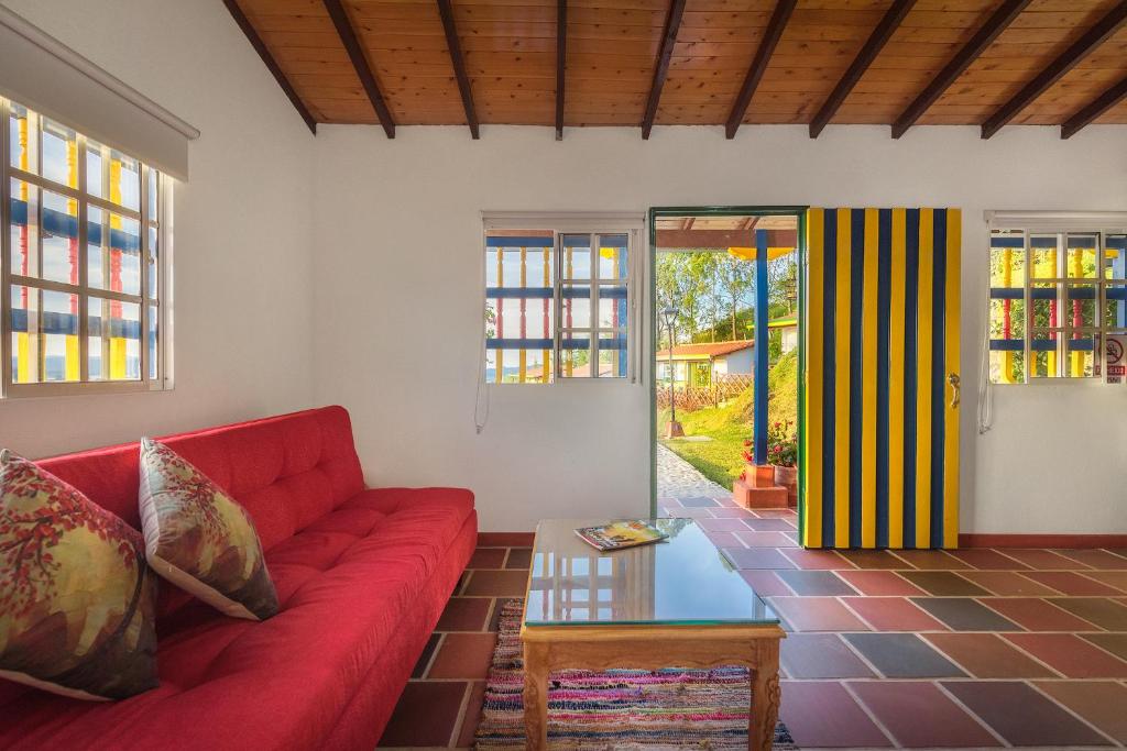 Posezení v ubytování Hotel Zocalo Campestre