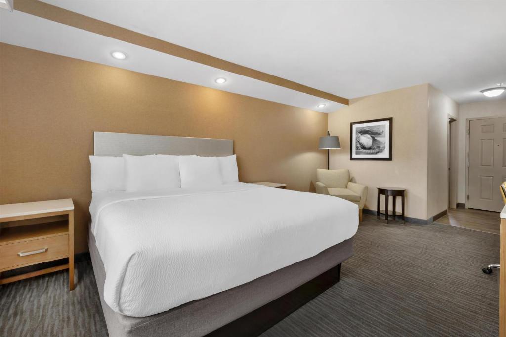 Postel nebo postele na pokoji v ubytování Best Western Cooperstown