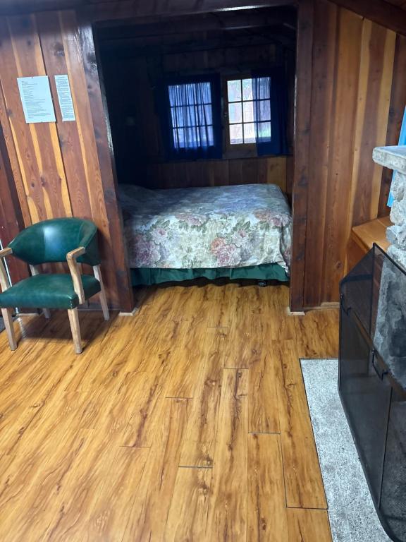 Postel nebo postele na pokoji v ubytování Addison's Bungalows