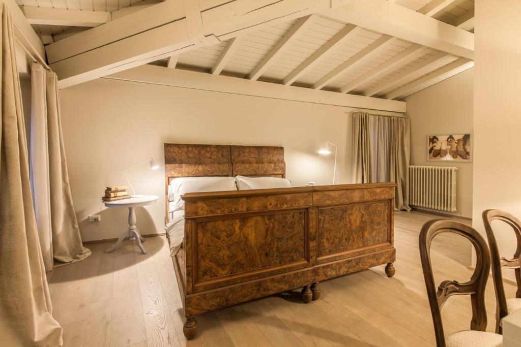 Posteľ alebo postele v izbe v ubytovaní B&B Antico Brolo