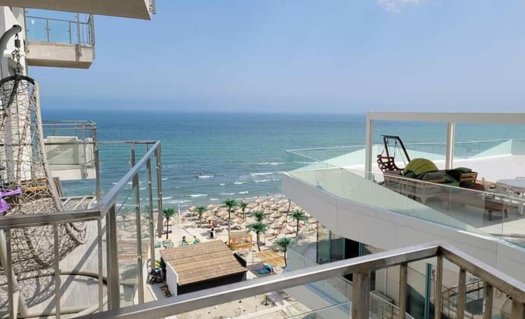 En generel havudsigt eller havudsigten taget fra lejligheden