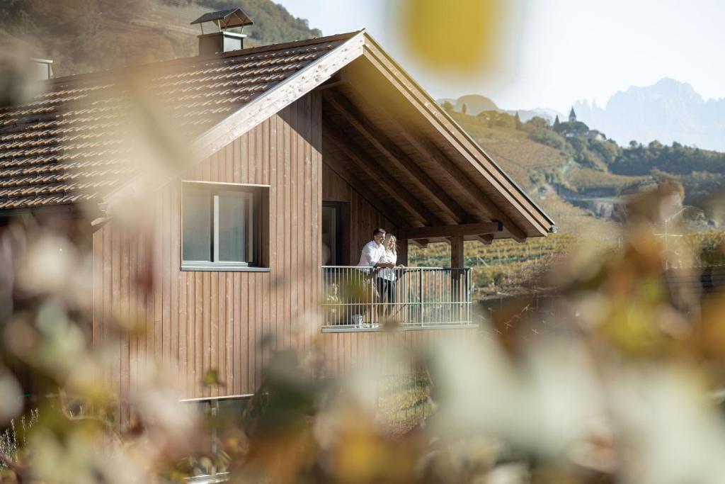 En generel udsigt til bjerge eller udsigt til bjerge taget fra lejligheden